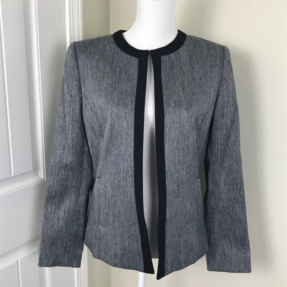 Preston & York Blazer / Jacket Gray Sz 10